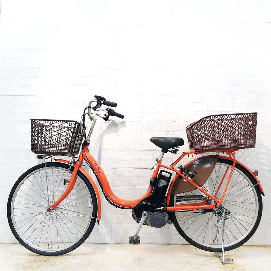 ブリヂストン アシスタベーシック オレンジ 26インチ YG033 【中古車】