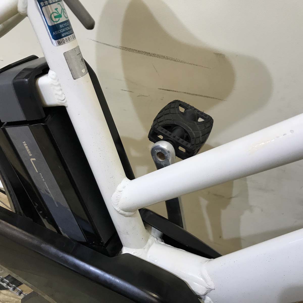 ヤマハ PAS CITY L8 パス シティ L8 ホワイト 27インチ KV088 【中古車】