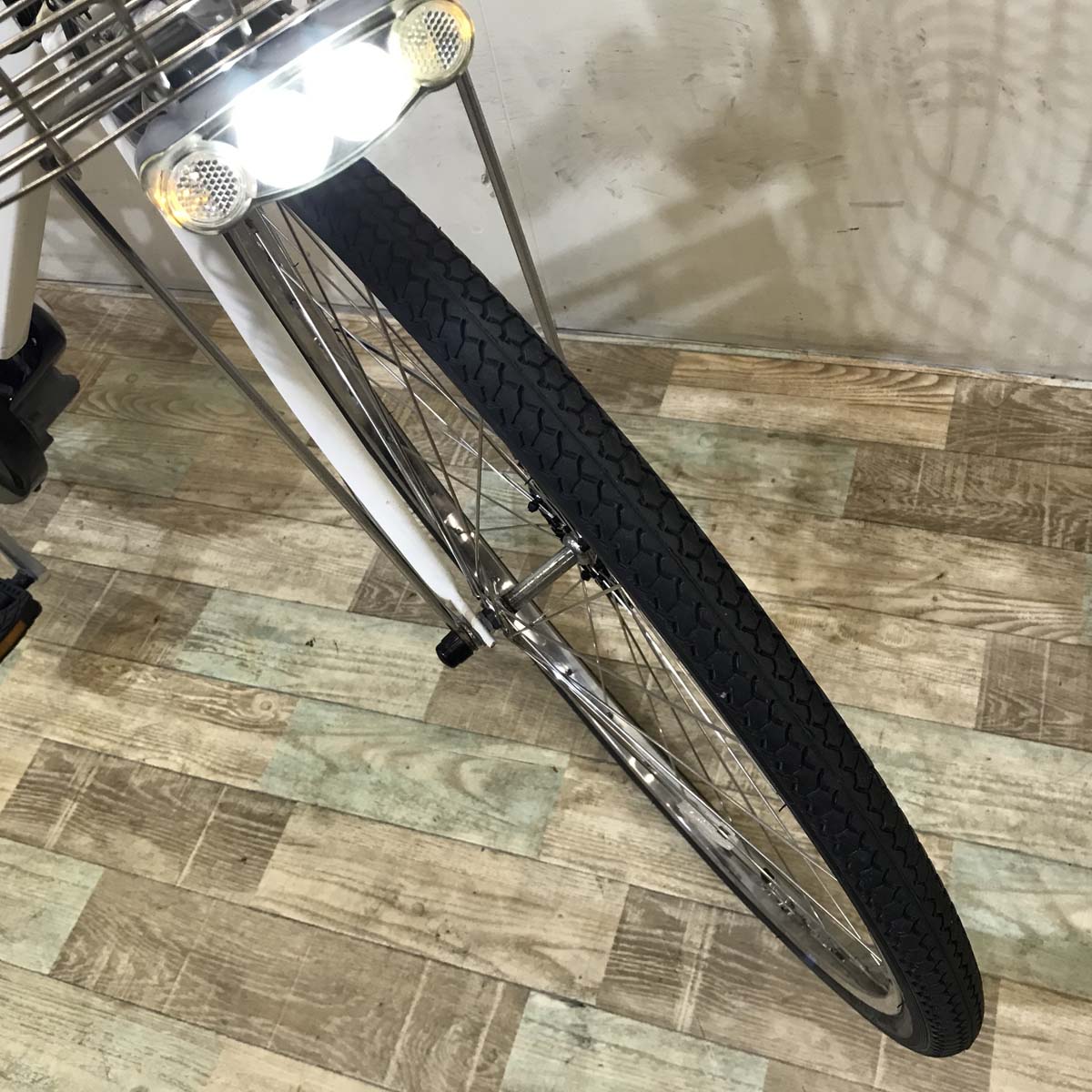 ヤマハ PAS CITY L8 パス シティ L8 ホワイト 27インチ KV088 【中古車】