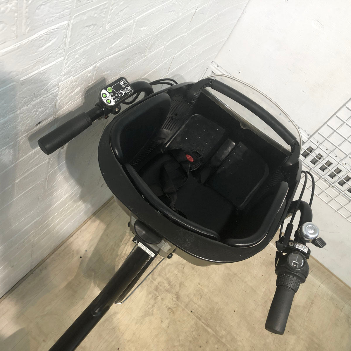 中古電動自転車 ブリヂストン アンジェリーノ プティット e ブラック 20インチ YA116