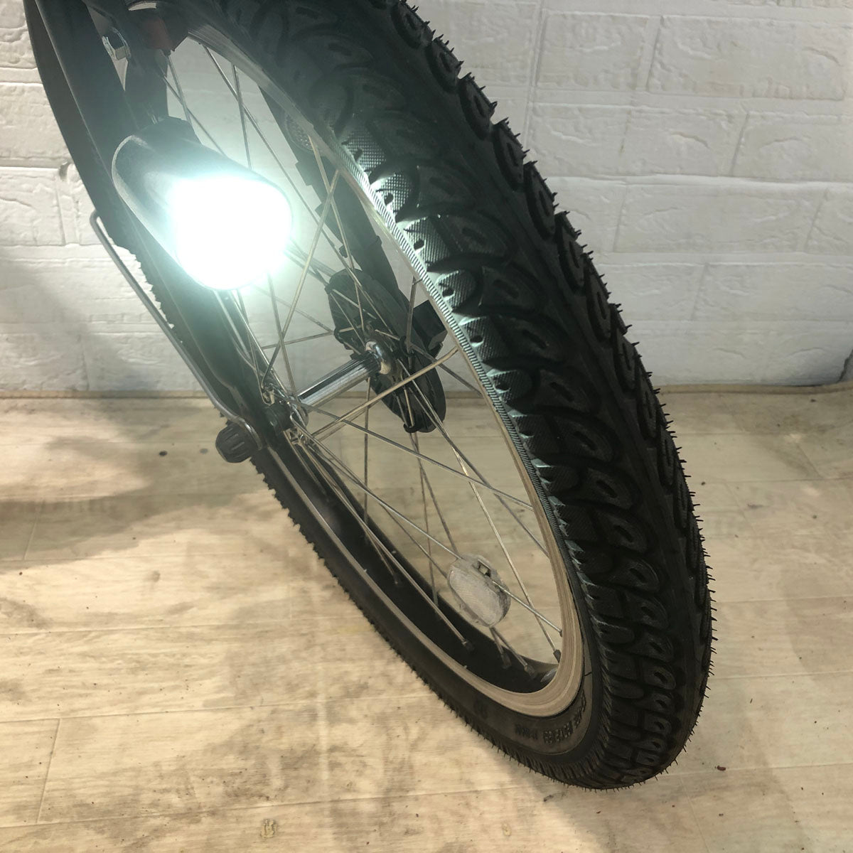 中古電動自転車 ブリヂストン アンジェリーノ プティット e ブラック 20インチ YA116