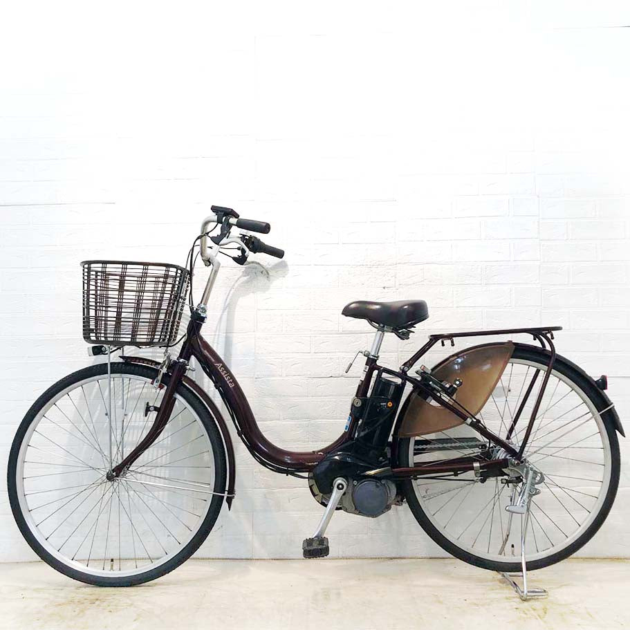 中古電動自転車 ブリヂストン アシスタベーシック ブラウン 26インチ YG034
