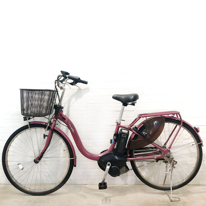 ヤマハ PAS With DX パス ウィズ DX ワインレッド 26インチ YU027 【中古車】