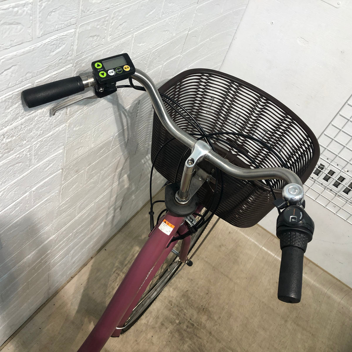 ヤマハ PAS With DX パス ウィズ DX ワインレッド 26インチ YU027 【中古車】