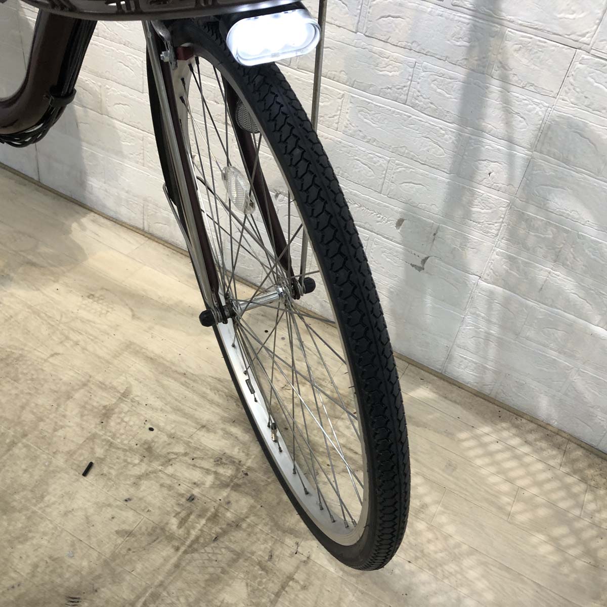 中古電動自転車 ブリヂストン アシスタベーシック ブラウン 26インチ YG034