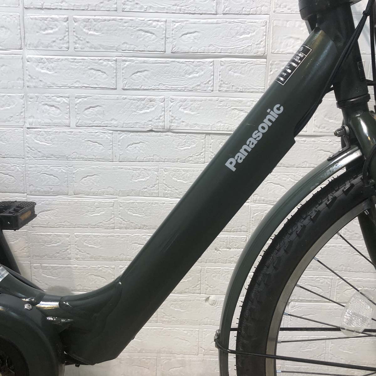 中古電動自転車 パナソニック ギュット アニーズ F DX グリーン 26インチ YA117