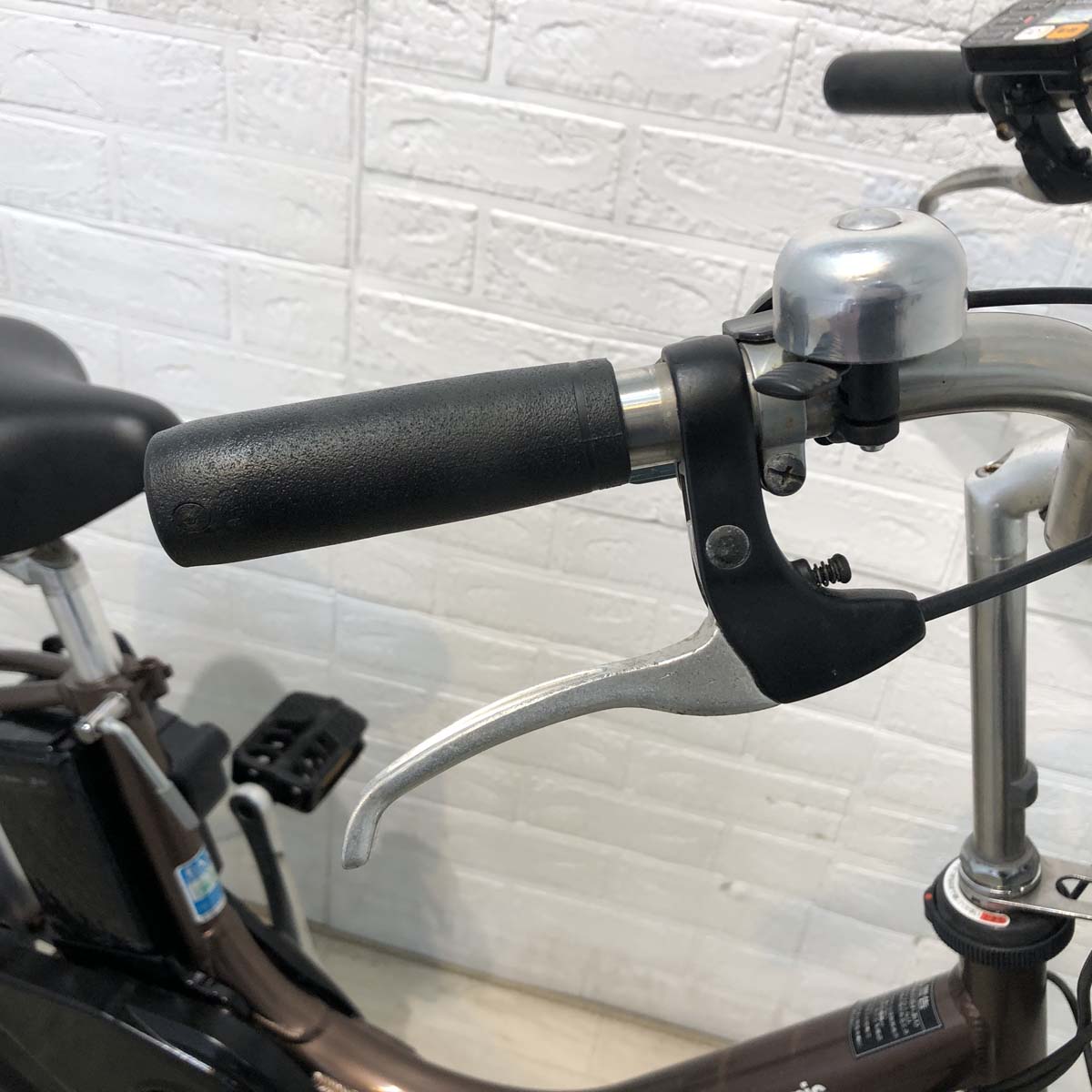 中古電動自転車 パナソニック ビビL 20 ブラウン 20インチ YG035