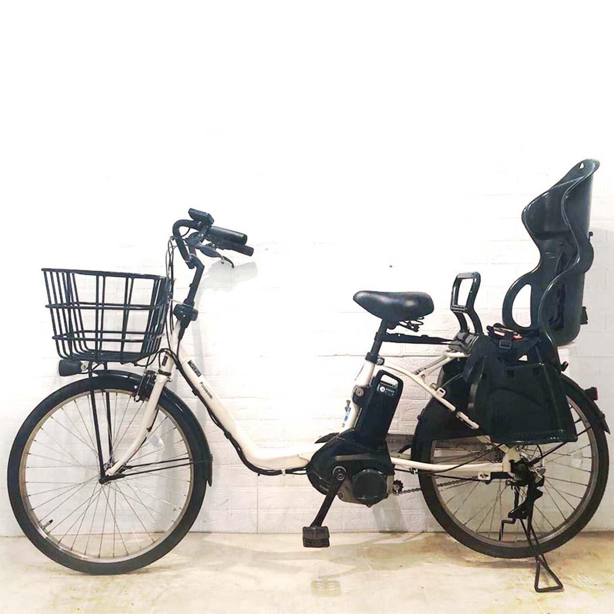 中古電動自転車 パナソニック ギュット ステージ ホワイト 22インチ YA118