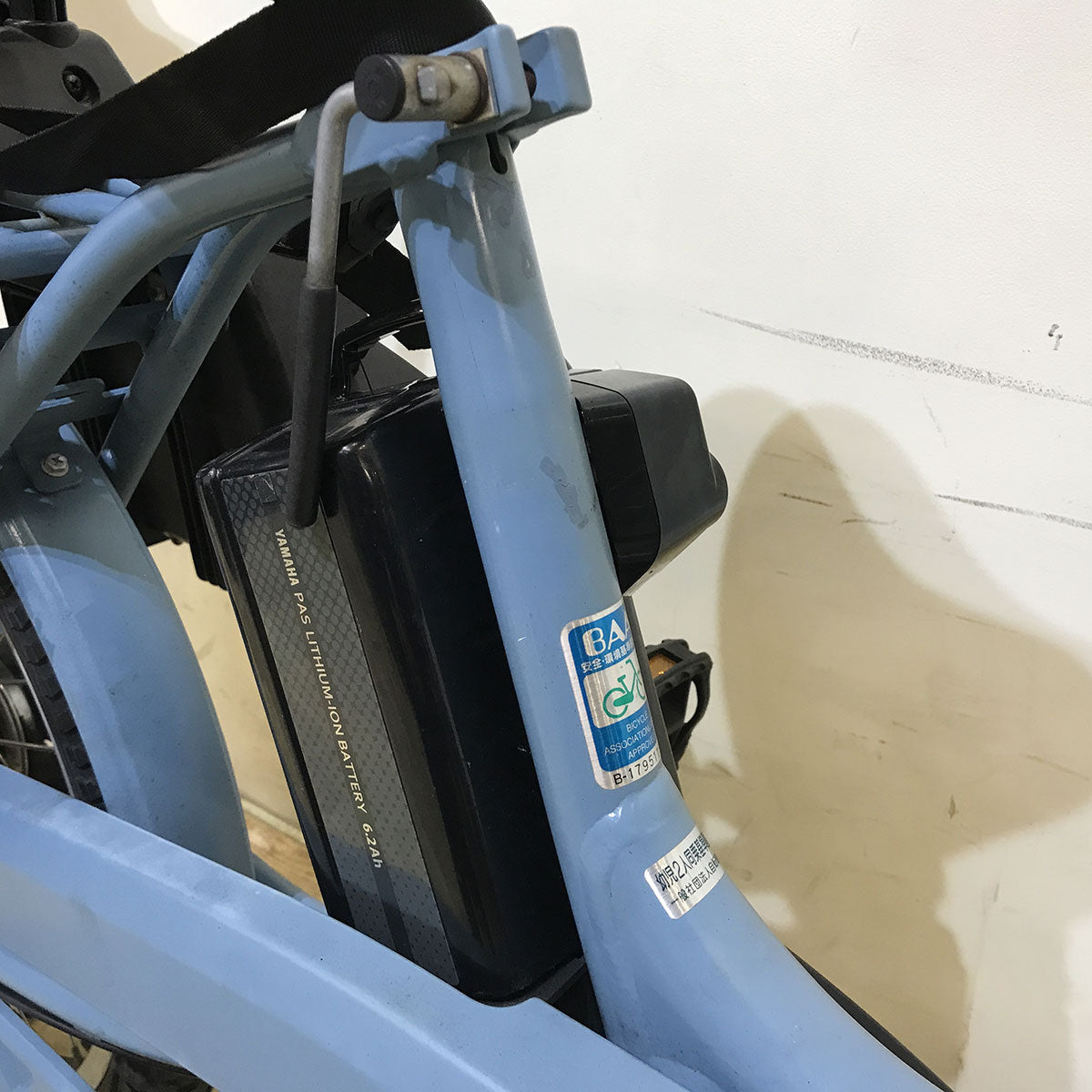 中古電動自転車 ヤマハ PAS Babby un パス バビー アン ブルー 20インチ KF034