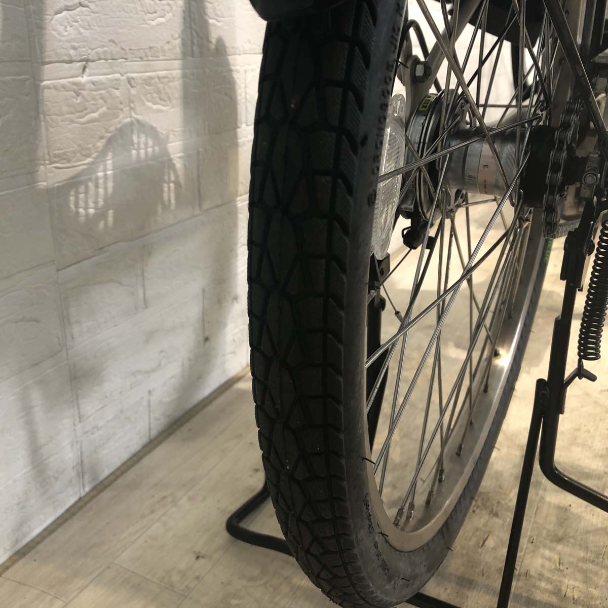 中古電動自転車 パナソニック ギュット ステージ ホワイト 22インチ YA118