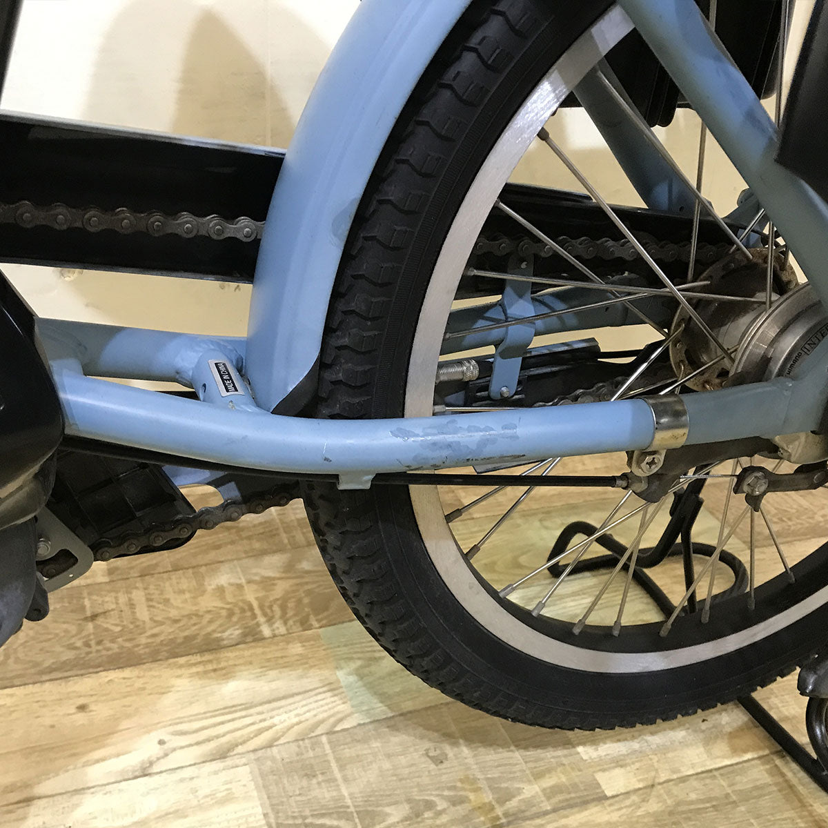 中古電動自転車 ヤマハ PAS Babby un パス バビー アン ブルー 20インチ KF034