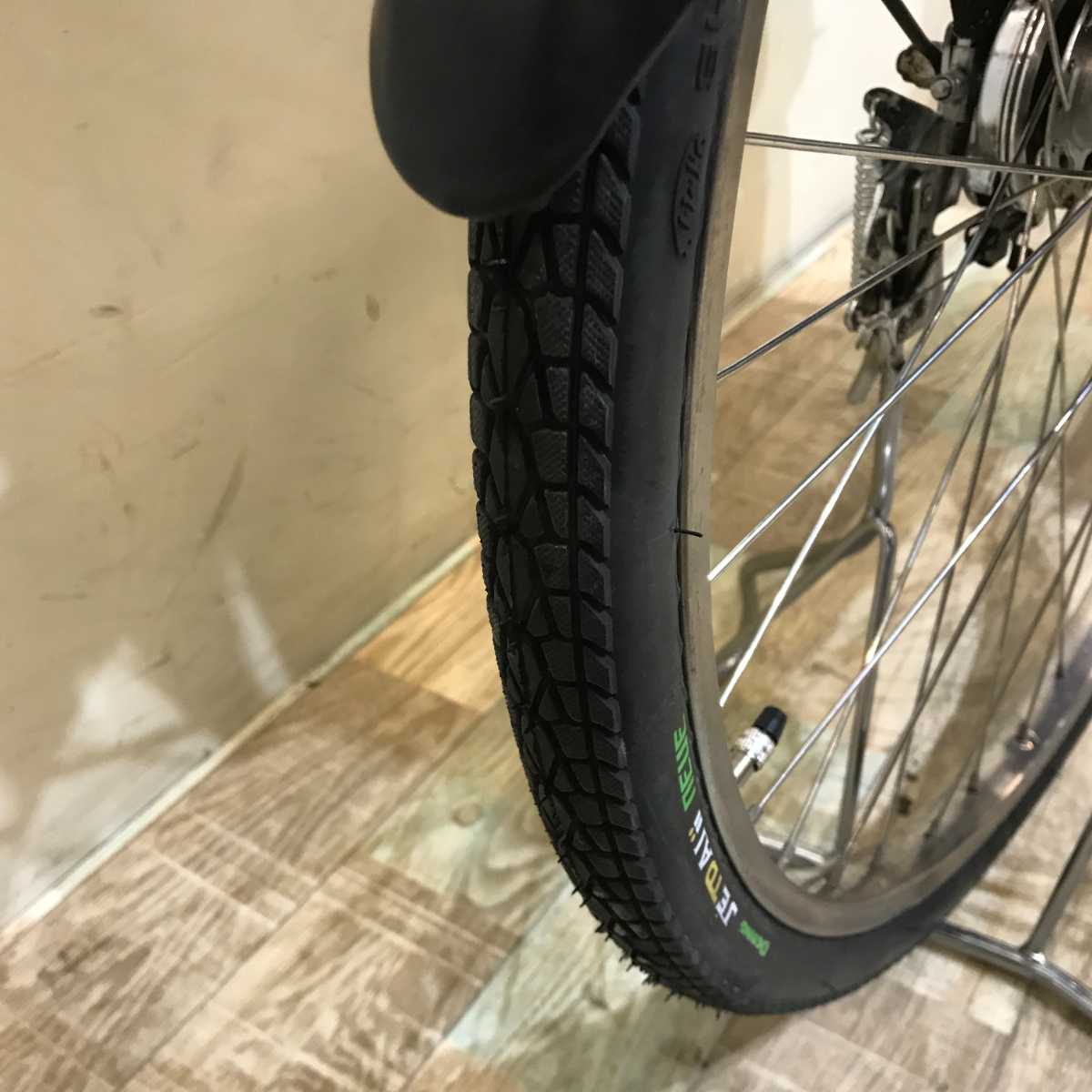 ヤマハ PAS Kiss パス キッス ブラウン 前22×後26インチ KR015【中古車