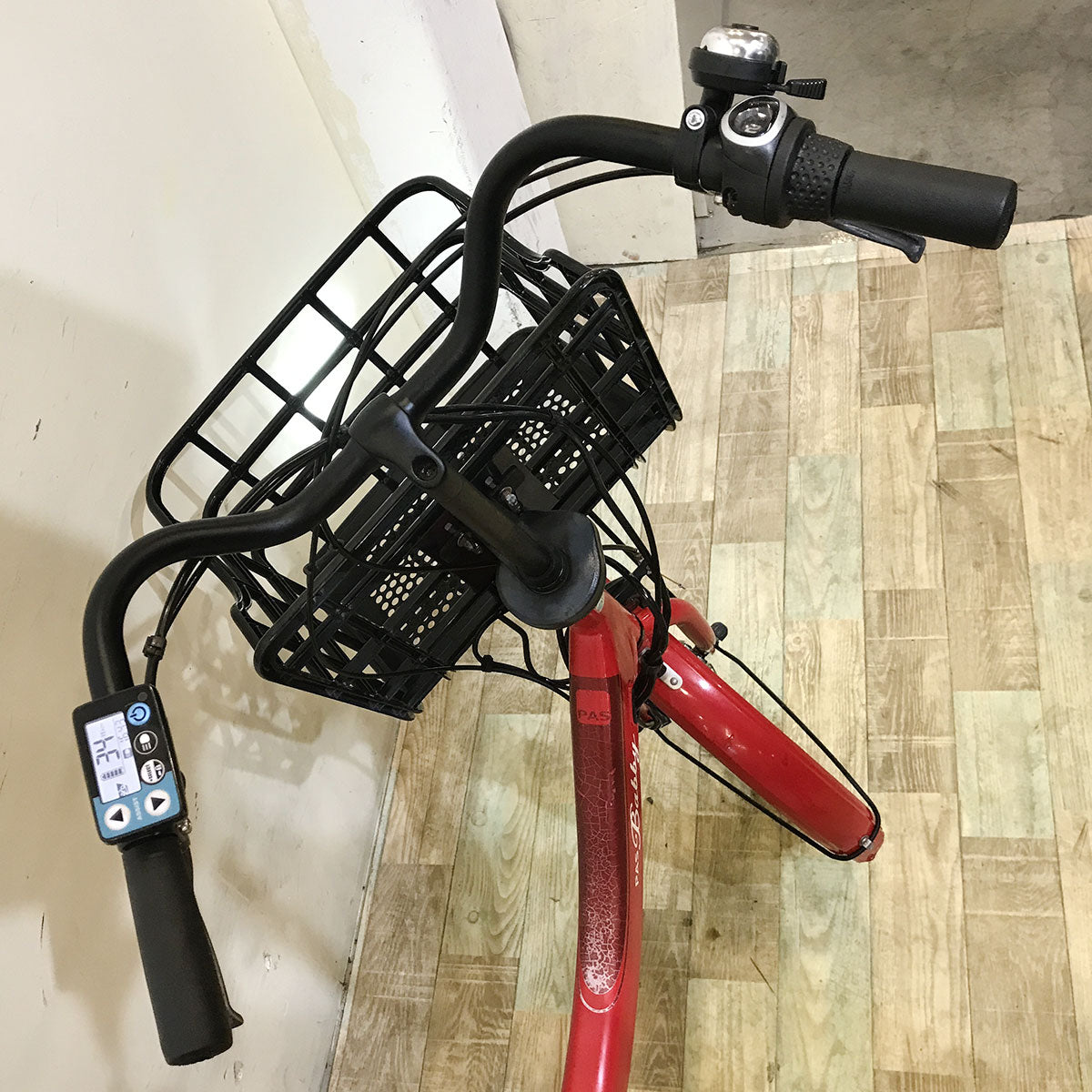 中古電動自転車 ヤマハ PAS Babby un パス バビー アン レッド 20インチ KF035