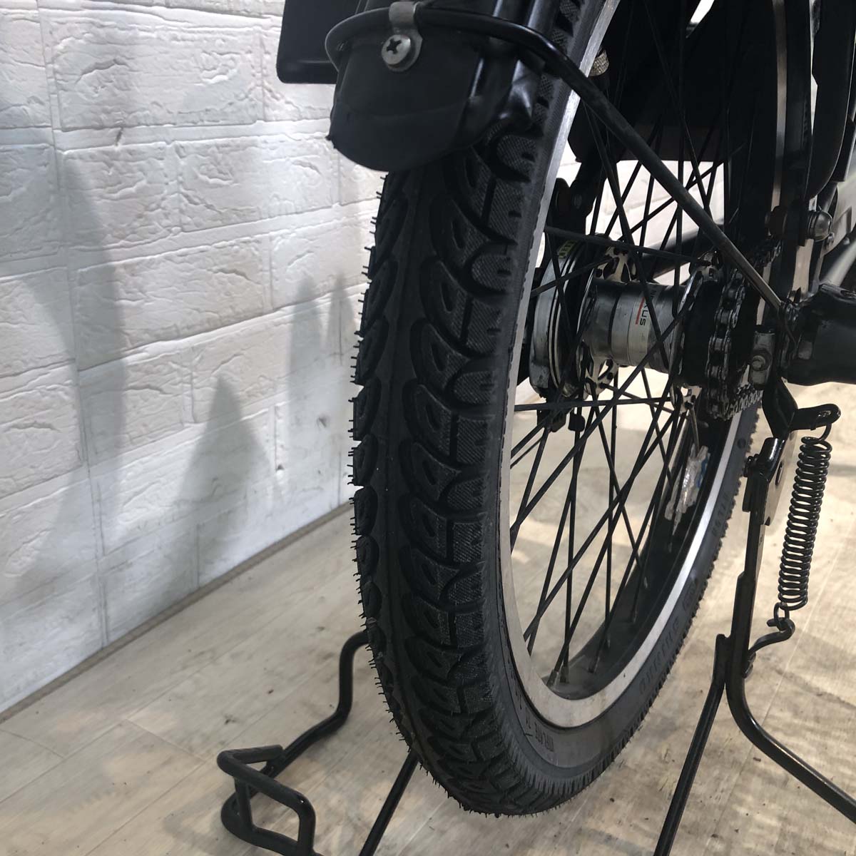 中古電動自転車 パナソニック ギュット アニーズ グレー 20インチ YA119 