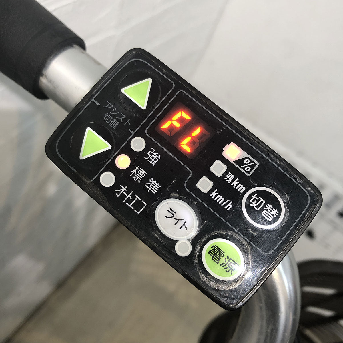 中古電動自転車 ブリヂストン アシスタDX グリーン 26インチ YG037