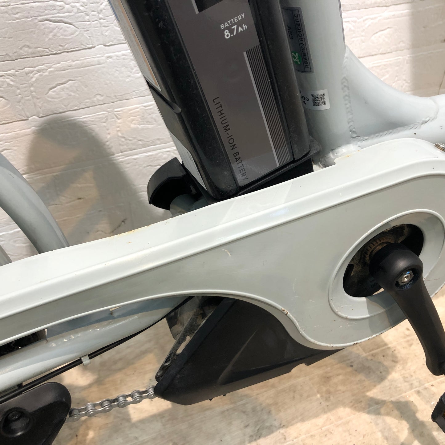 ブリヂストン bikke 2 e ビッケ ツー イー グレー 20インチ YP018 【中古車】