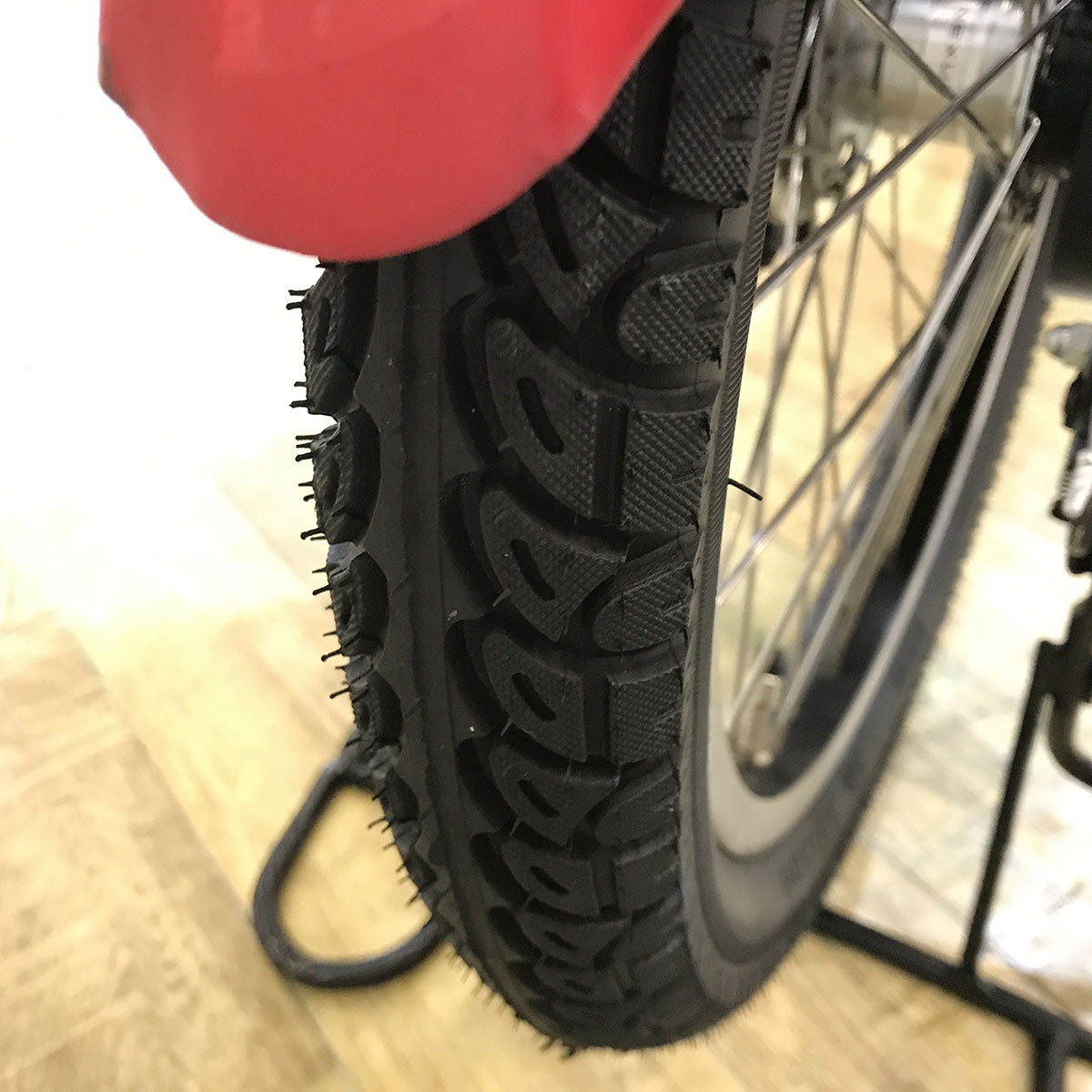 中古電動自転車 ヤマハ PAS Babby un パス バビー アン レッド 20インチ KF035