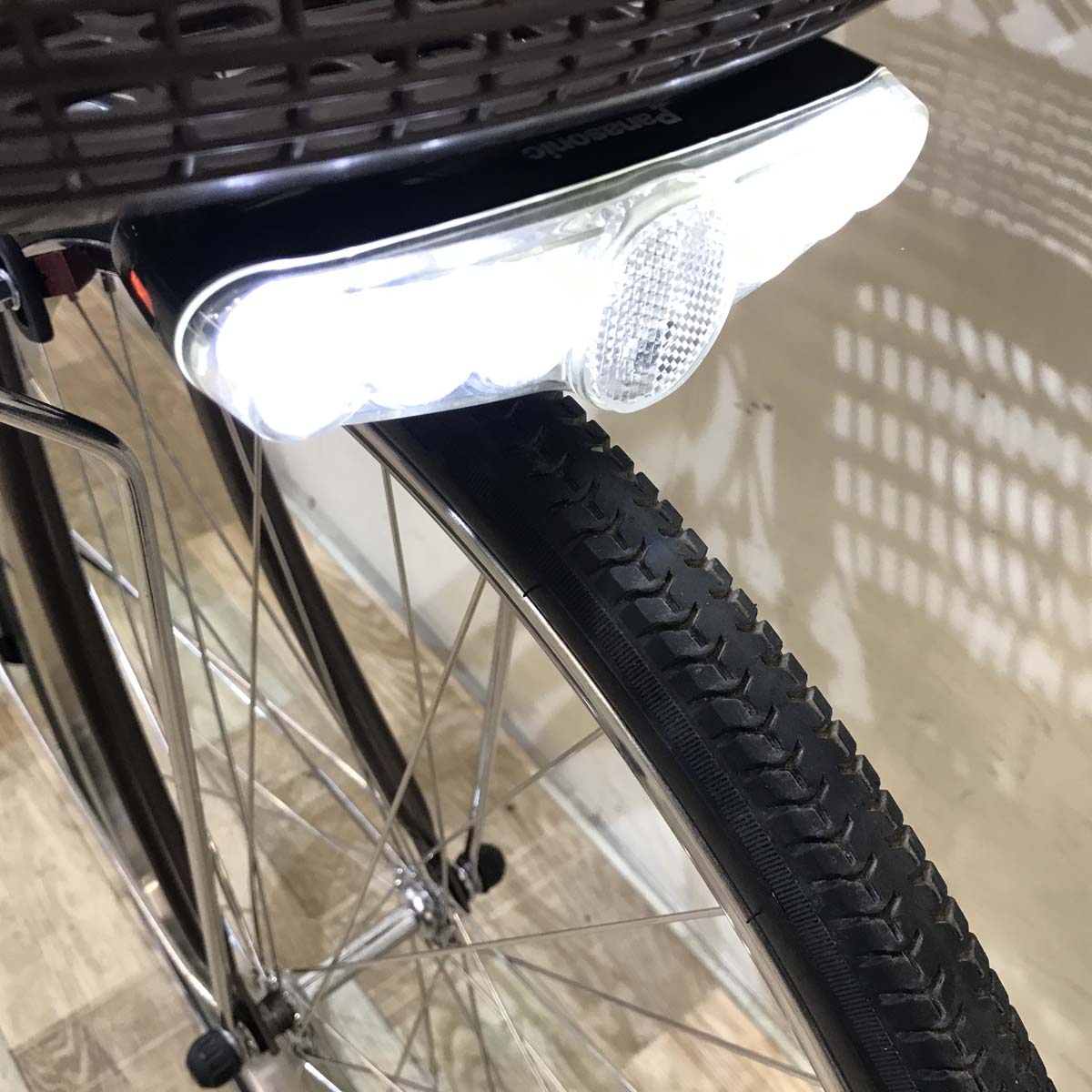新品バッテリー パナソニック ビビ DX ブラウン 26インチ KV092 【中古車】