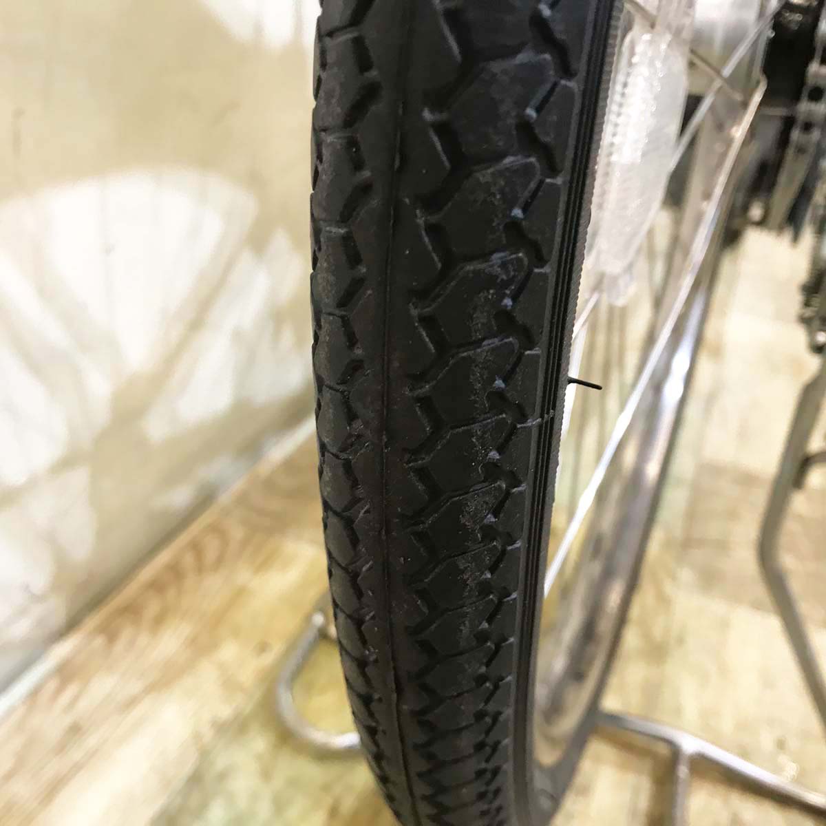 中古電動自転車 ヤマハ PAS With パス ウィズ ホワイト 24インチ KA006 【中古車】