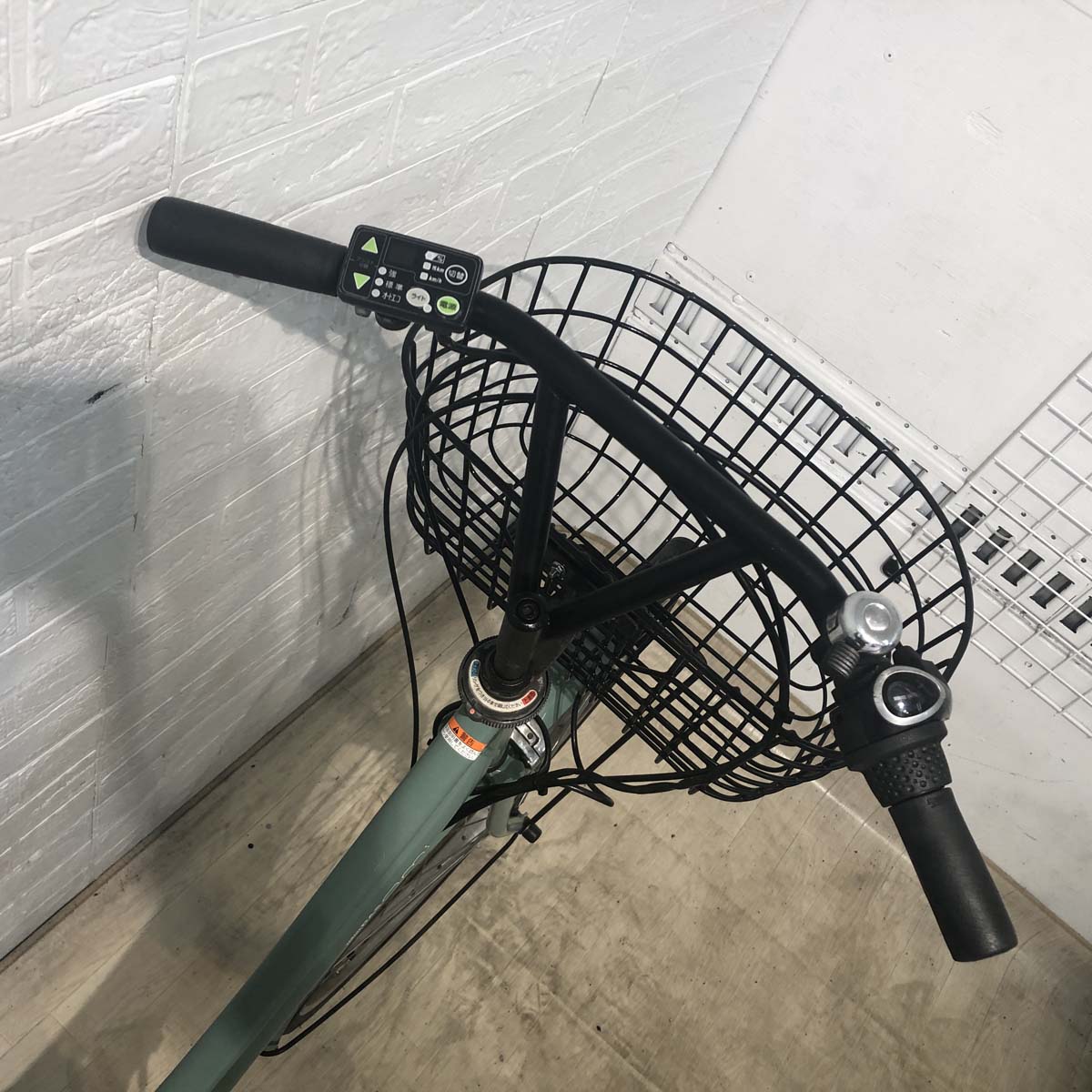 中古電動自転車 ヤマハ PAS Ami パス アミ グリーン 26インチ YA120