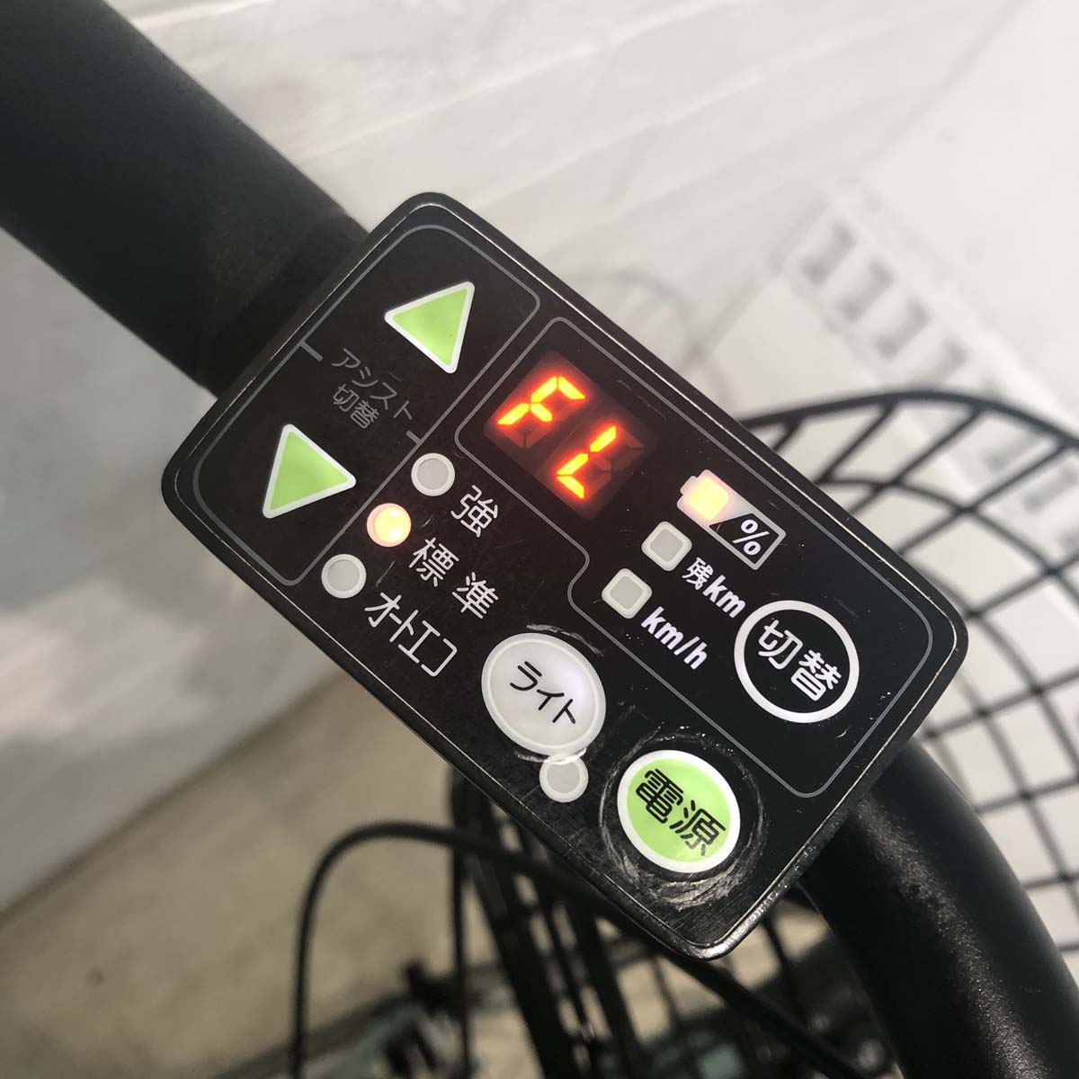 中古電動自転車 ヤマハ PAS Ami パス アミ グリーン 26インチ YA120