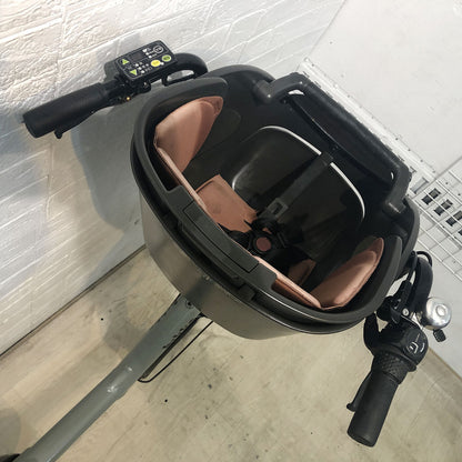 ブリヂストン ビッケポーラーe カーキ 20インチ YG038 【中古車】