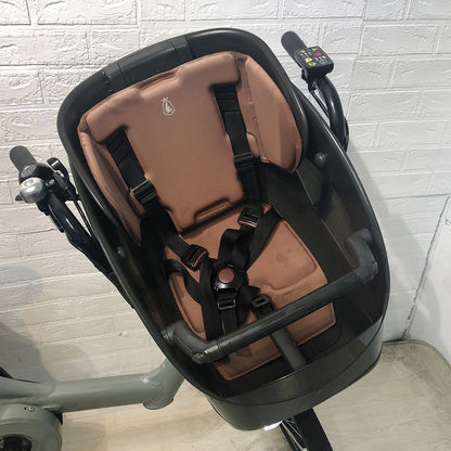 ブリヂストン ビッケポーラーe カーキ 20インチ YG038 【中古車】