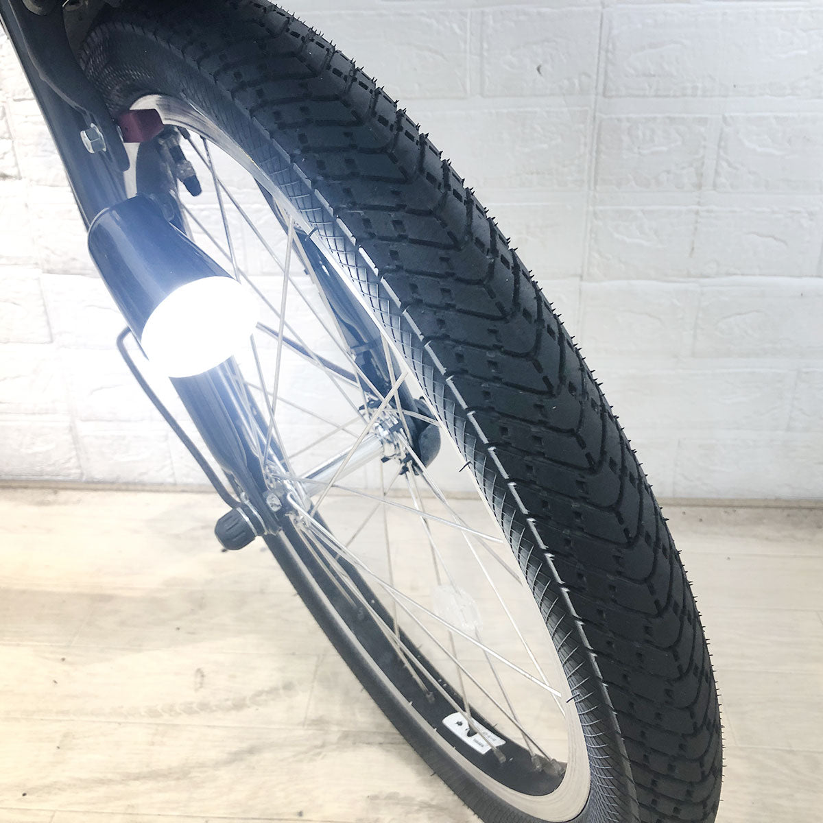 中古電動自転車 ブリヂストン ビッケポーラーe カーキ 20インチ YG038