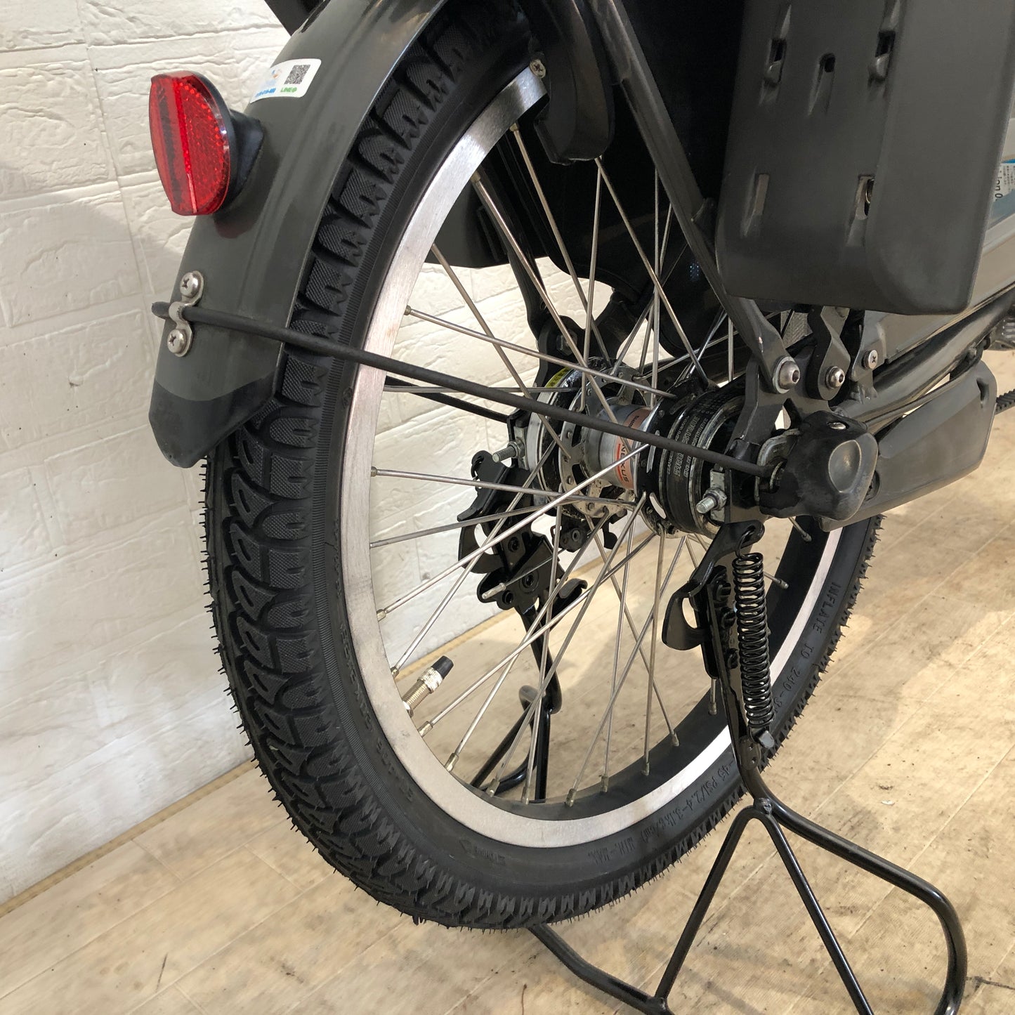 ブリヂストン bikke GRI ビッケ グリ グレー 前24×後20インチ YP019 【中古車】