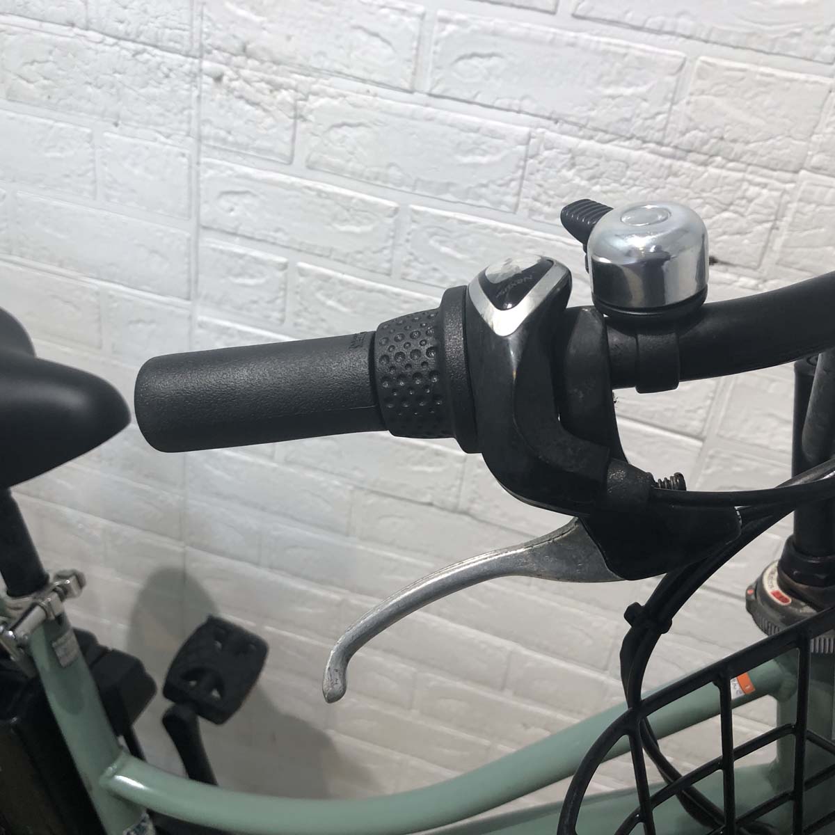 中古電動自転車 ヤマハ PAS Ami パス アミ グリーン 26インチ YA120