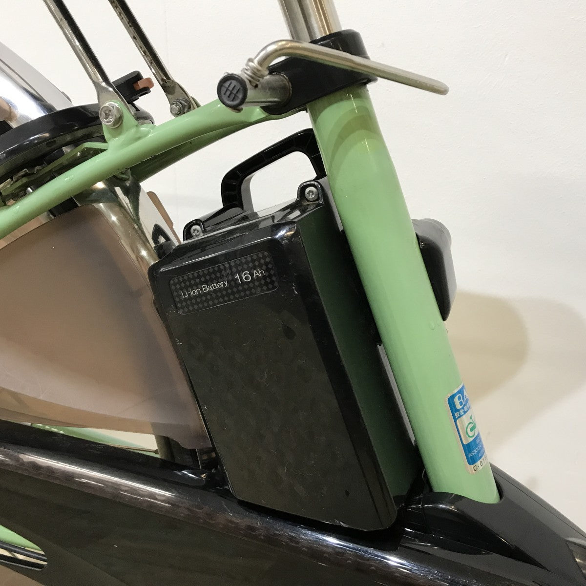 中古電動自転車 パナソニック ビビDX グリーン 26インチ KJ109
