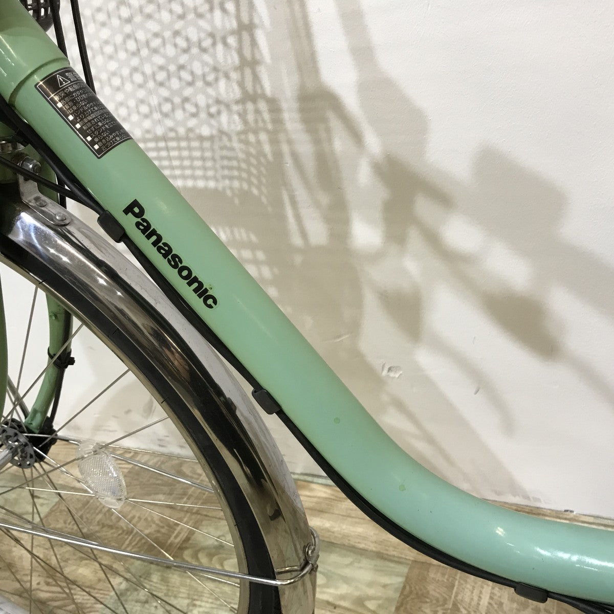 中古電動自転車 パナソニック ビビDX グリーン 26インチ KJ109