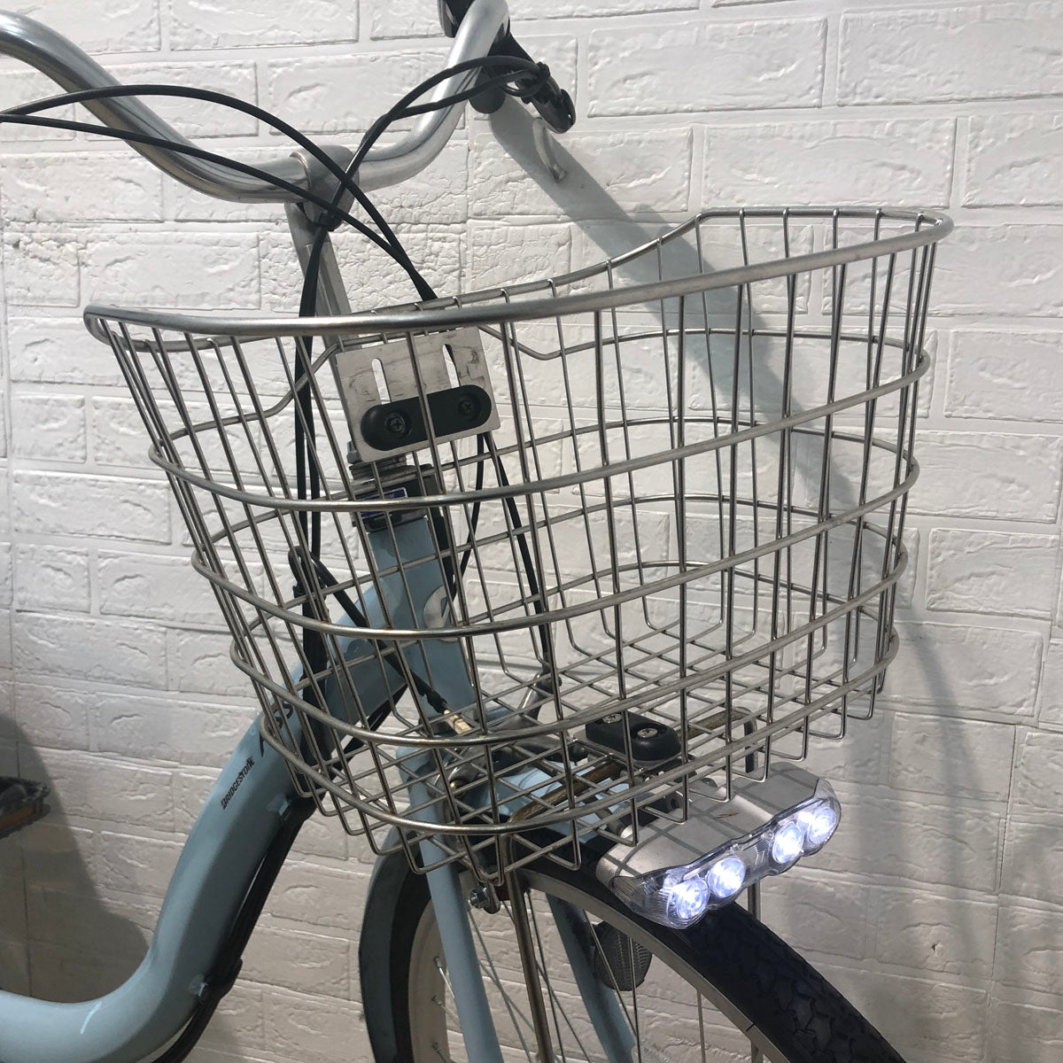 中古電動自転車 ブリヂストン アシスタ ベーシック ブルー 26インチ YA121