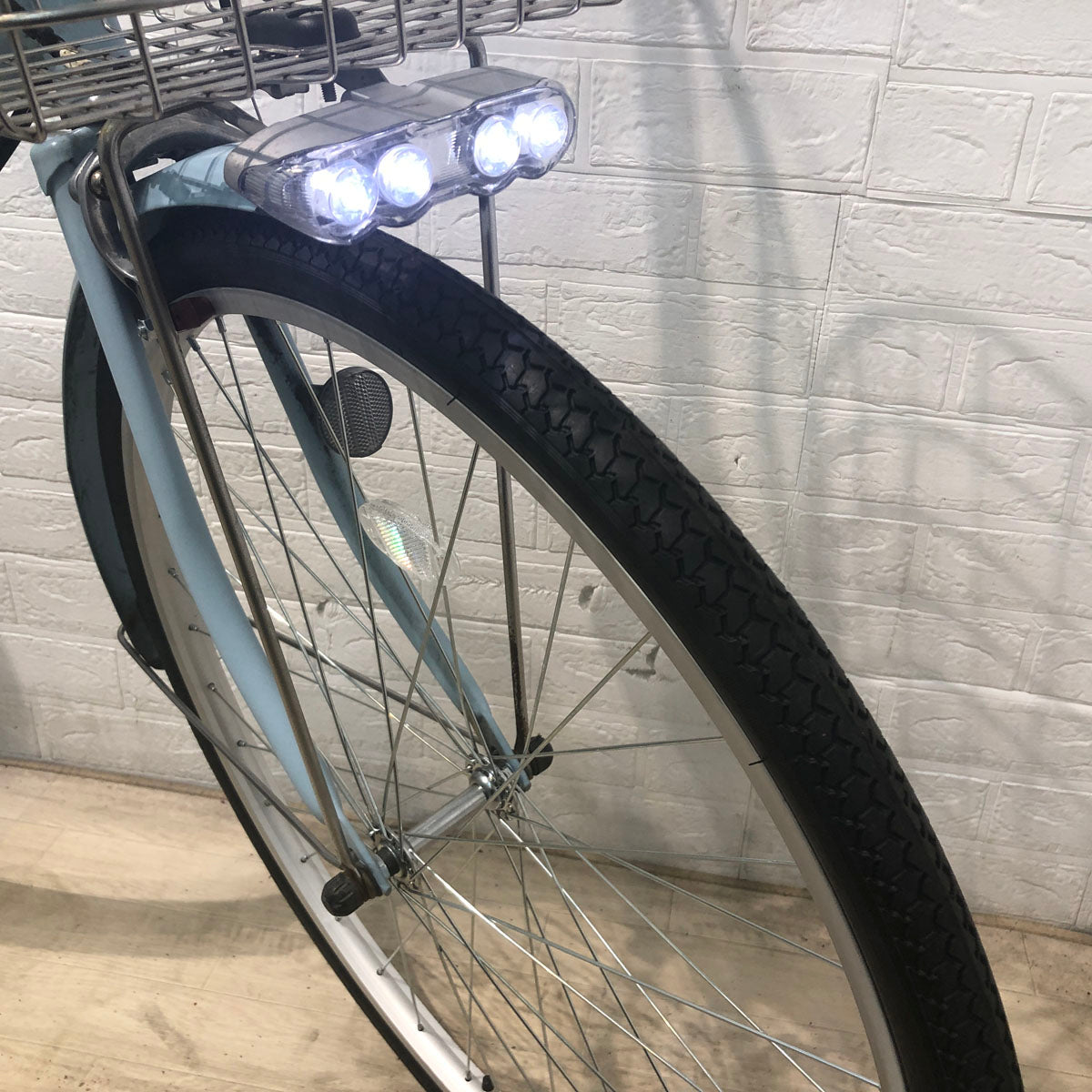 中古電動自転車 ブリヂストン アシスタ ベーシック ブルー 26インチ YA121