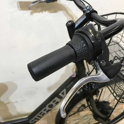 ブリヂストン ステップクルーズ e カーキ 26インチ KR018 【中古車】