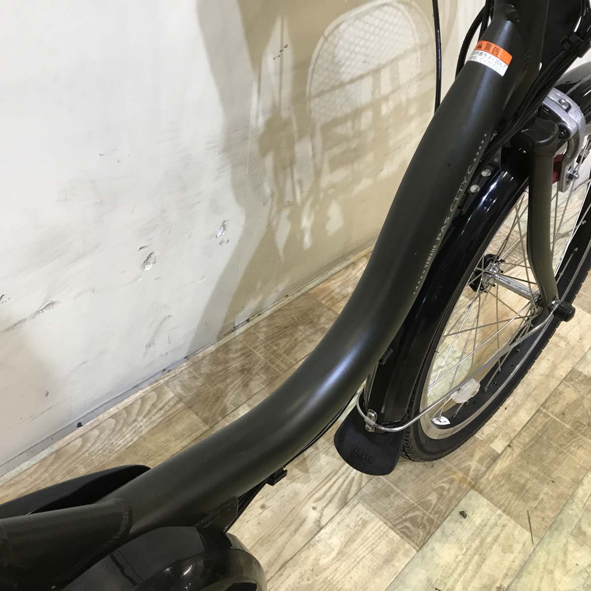 中古電動自転車 ヤマハ PAS CITY C パス シティ C カーキ 20インチ KF037