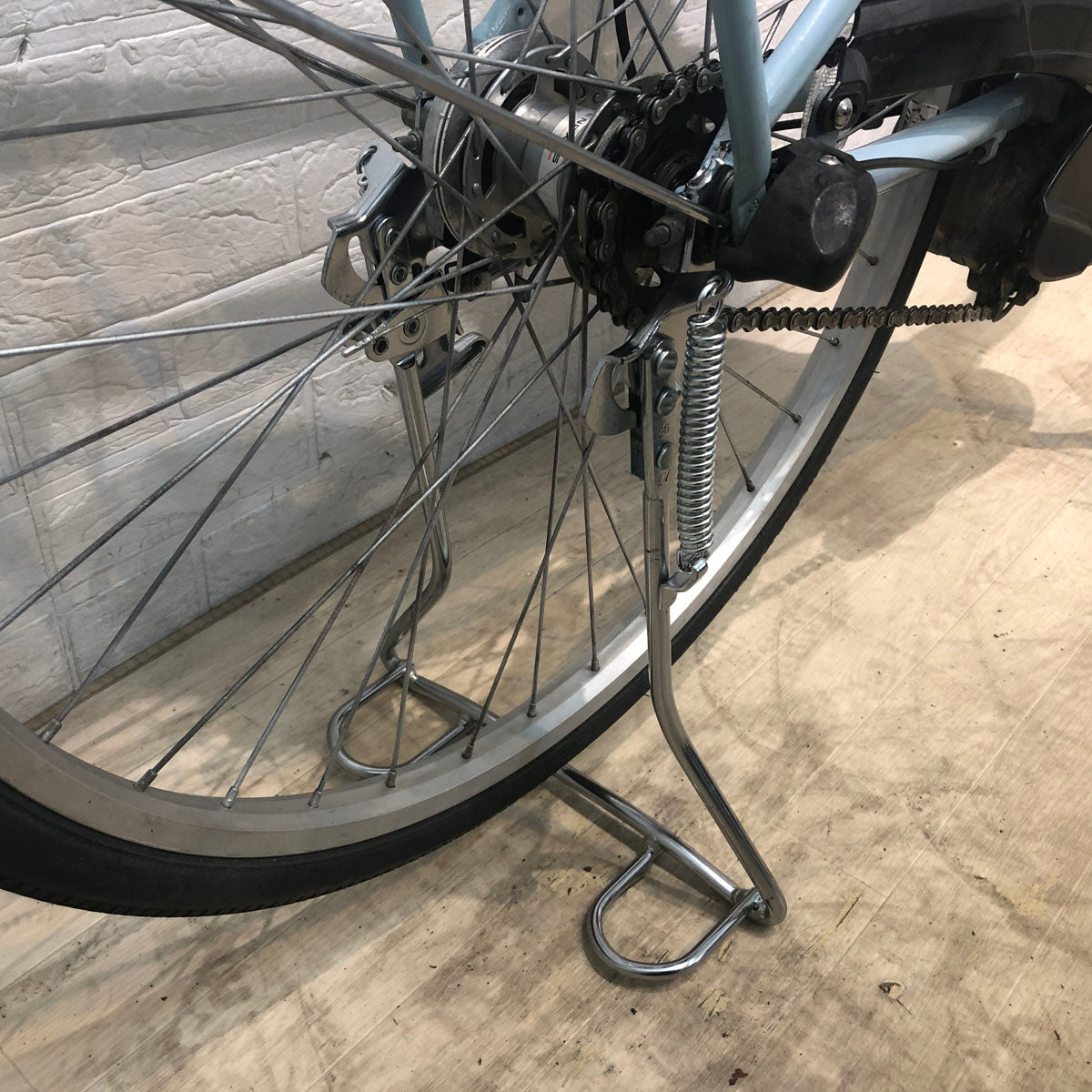 中古電動自転車 ブリヂストン アシスタ ベーシック ブルー 26インチ YA121
