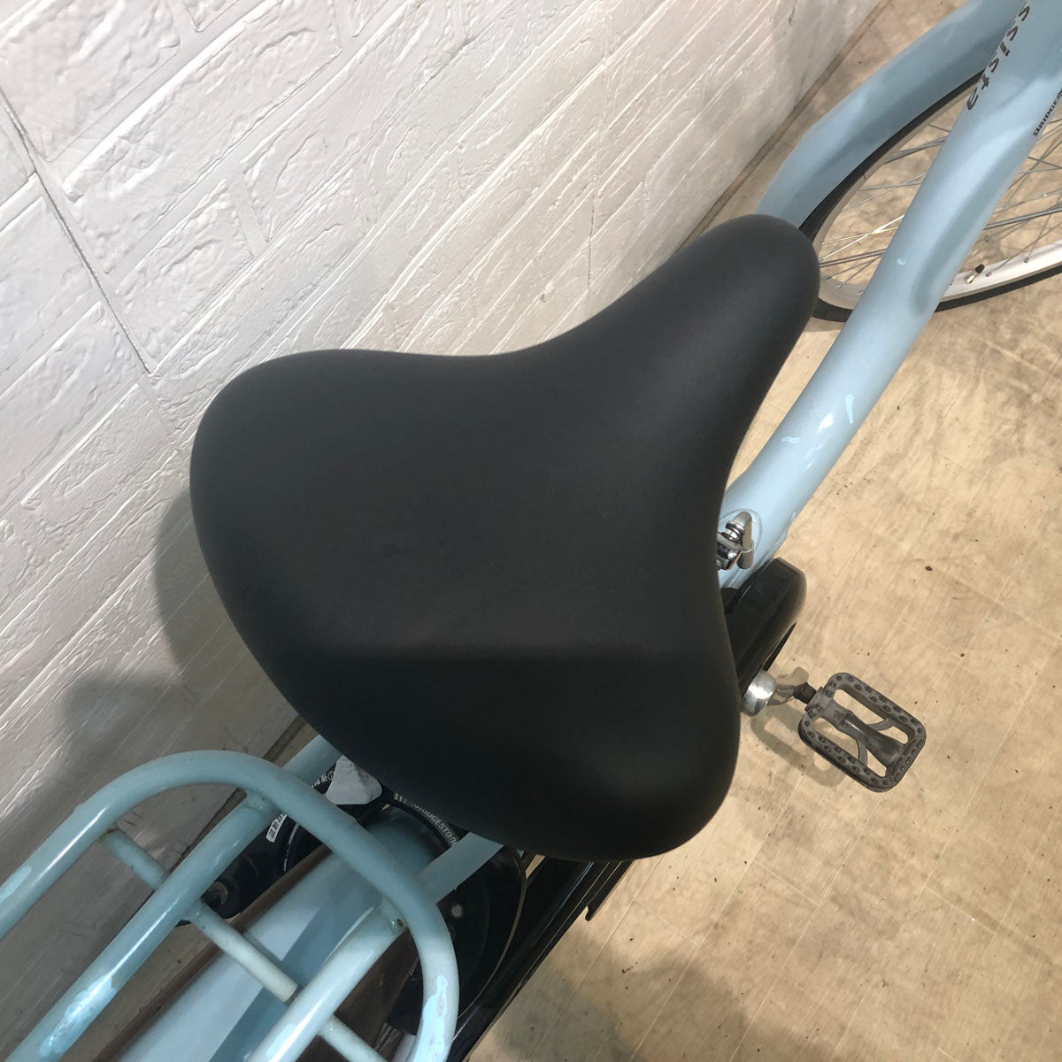 中古電動自転車 ブリヂストン アシスタ ベーシック ブルー 26インチ YA121