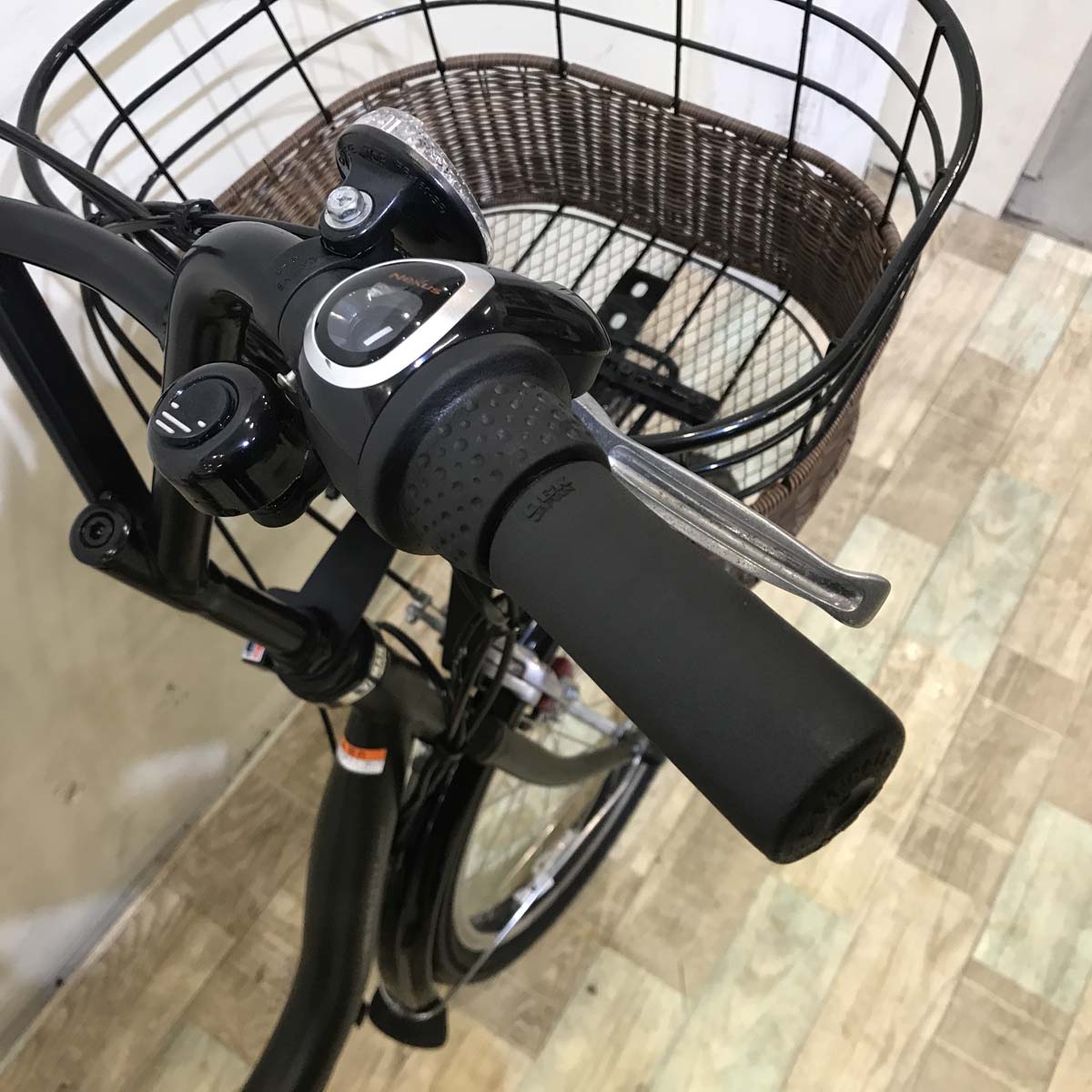中古電動自転車 ヤマハ PAS CITY C パス シティ C カーキ 20インチ KF037