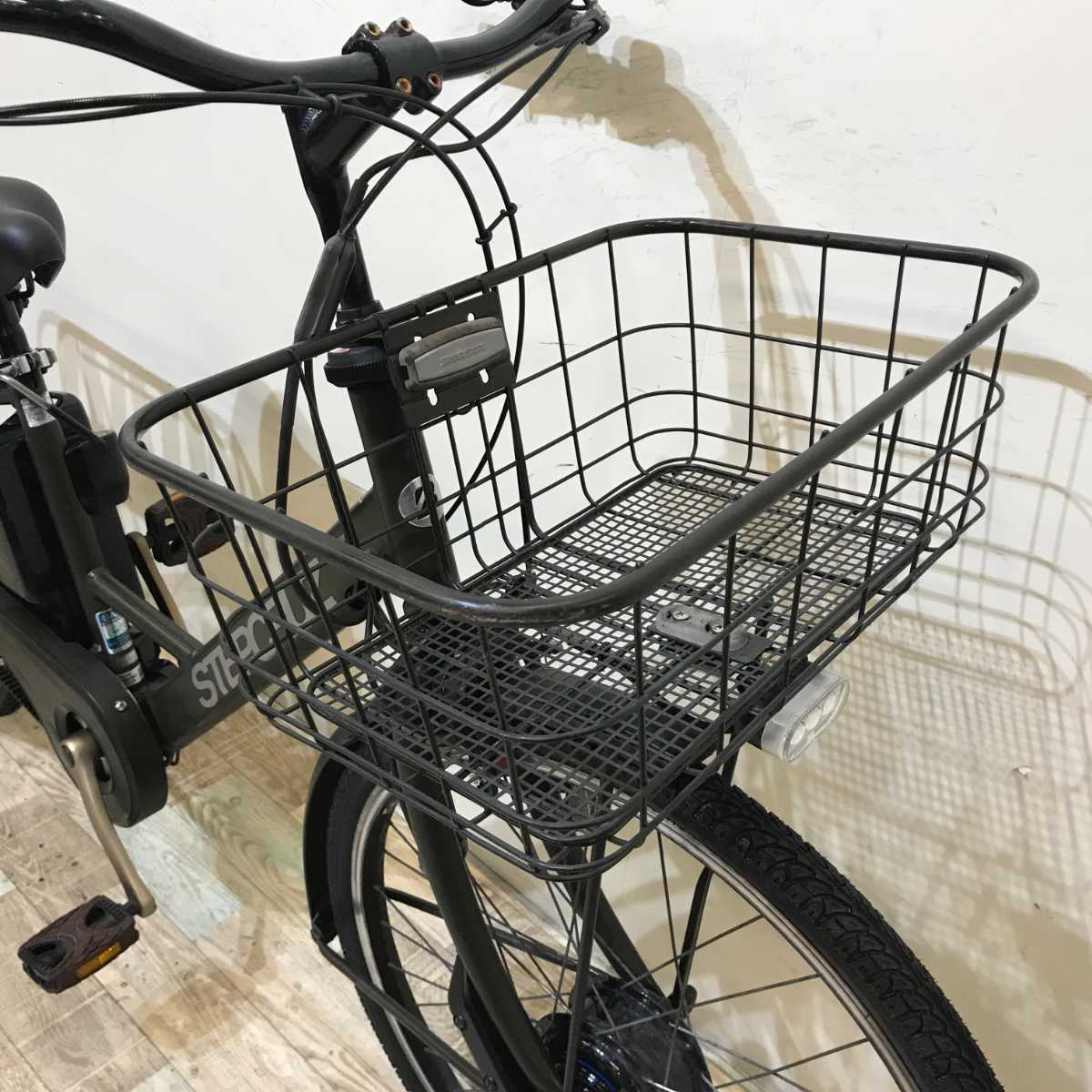 ブリヂストン ステップクルーズ e カーキ 26インチ KR018 【中古車】