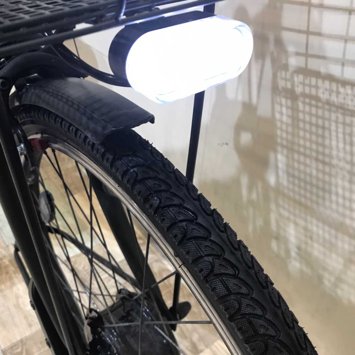 ブリヂストン ステップクルーズ e カーキ 26インチ KR018 【中古車】