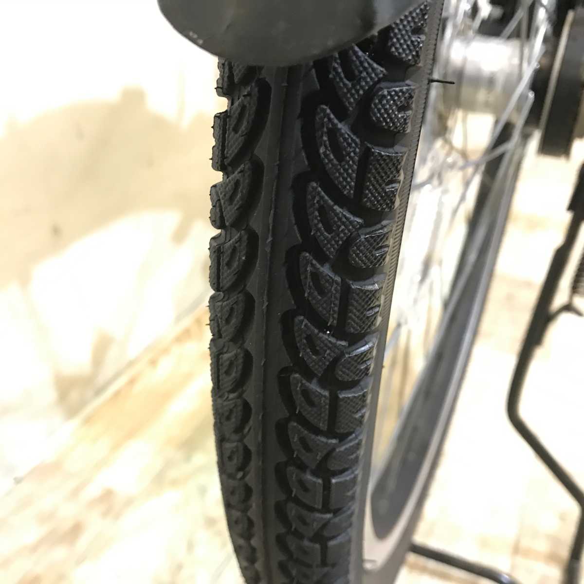 ブリヂストン ステップクルーズ e カーキ 26インチ KR018 【中古車】