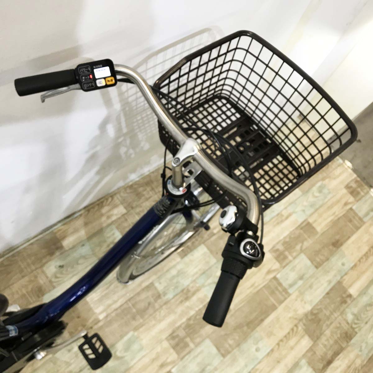 中古電動自転車 パナソニック ビビL ブルー 26インチ KJ110
