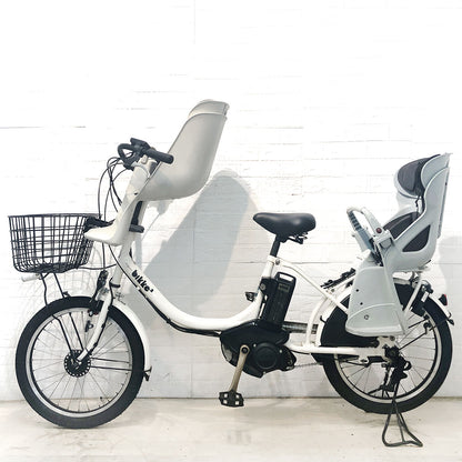 ブリヂストン ビッケ2e ホワイト 20インチ YG040 【中古車】