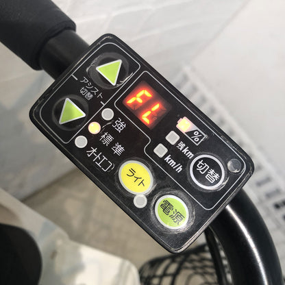 ブリヂストン ビッケ2e ホワイト 20インチ YG040 【中古車】
