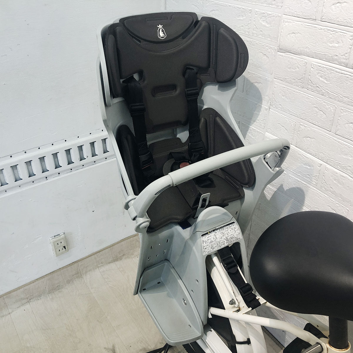 中古電動自転車 ブリヂストン ビッケ2e ホワイト 20インチ YG040
