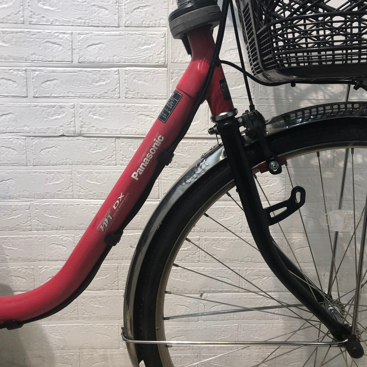 中古電動自転車 パナソニック ビビ DX レッド 26インチ YA123 – e-CHARIty