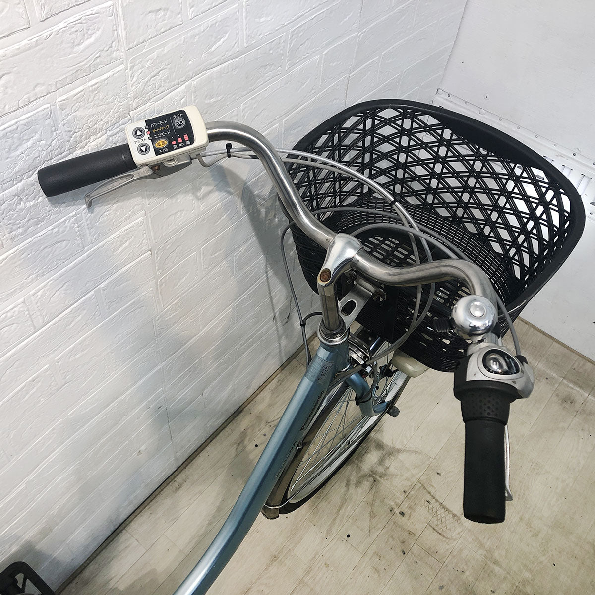 中古電動自転車 パナソニック ビビNX ブルー 24インチ YG041