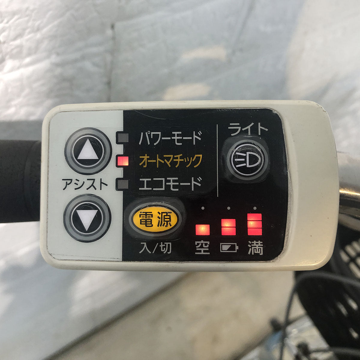 中古電動自転車 パナソニック ビビNX ブルー 24インチ YG041