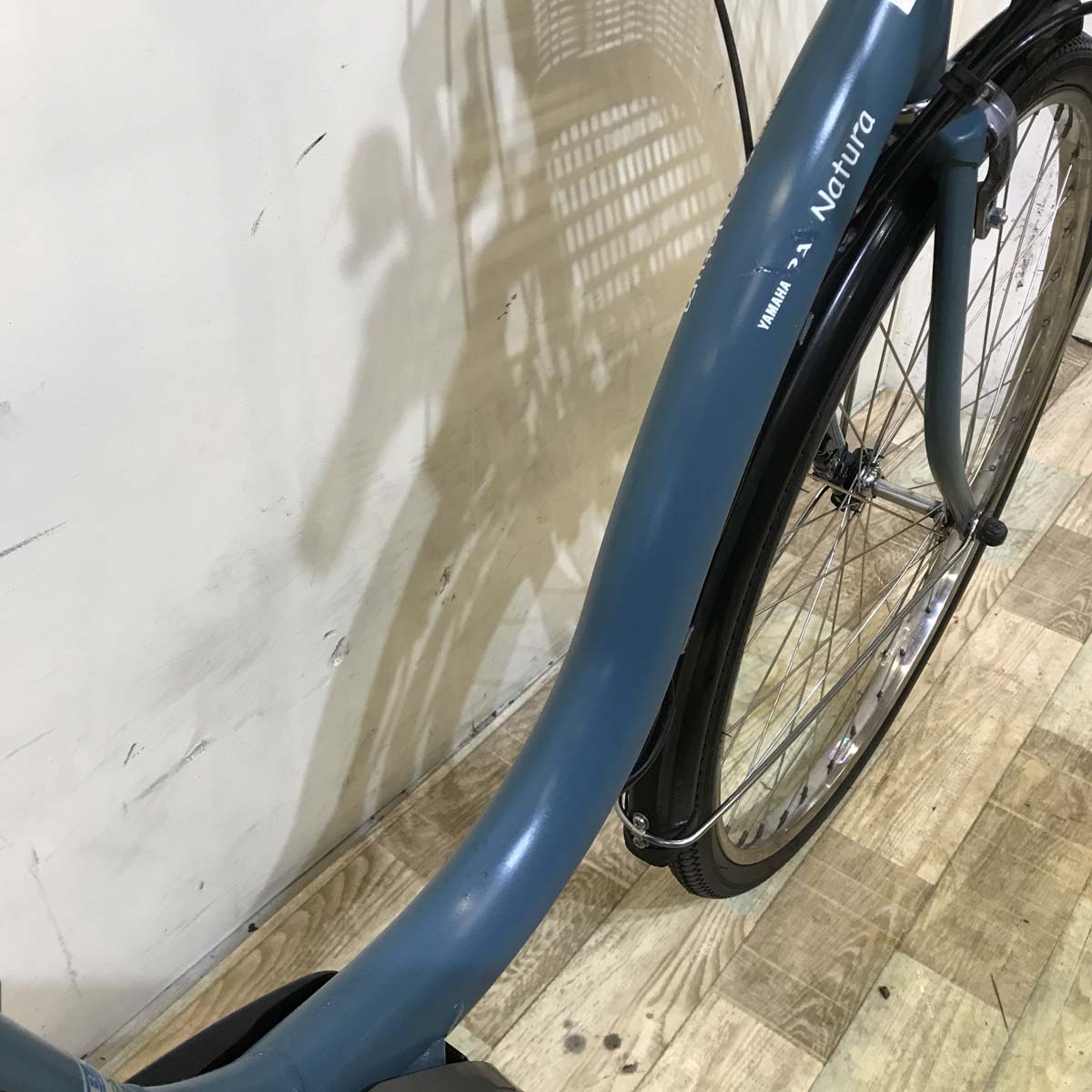 中古電動自転車 ヤマハ PAS ナチュラ XM ブルー 26インチ KF039